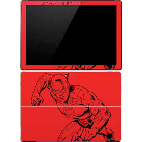 DC Comics The Flash Comic Pop Surface Pro 4 Skin
